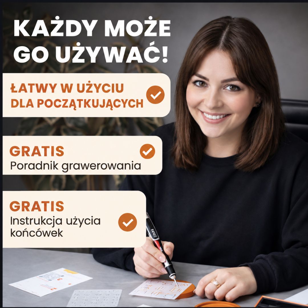 Pióro do grawerowania – 30-elementowy zestaw do personalizacji różnych powierzchni